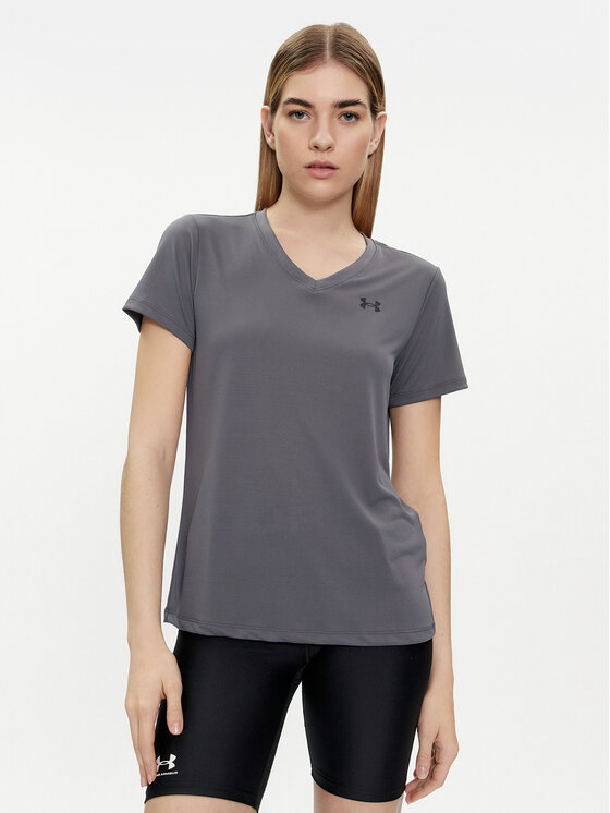 Under Armour Tehnička Majica Tech Ssv- Solid 1384229-025 Siva Loose Fit