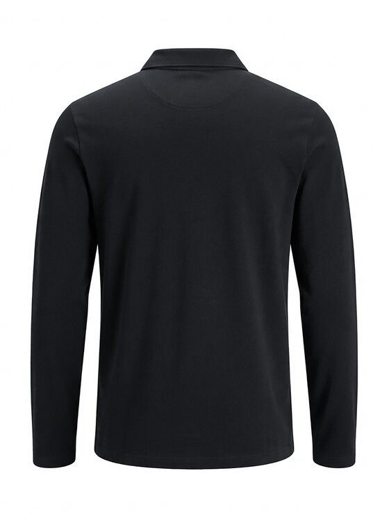 Ombre Ombre S dlouhým rukávem L174 Černá Regular Fit