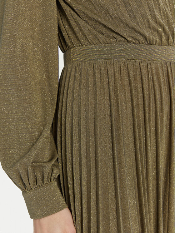 Marella Marella Sukienka dzianinowa Cascia 2513621091 Szary Regular Fit