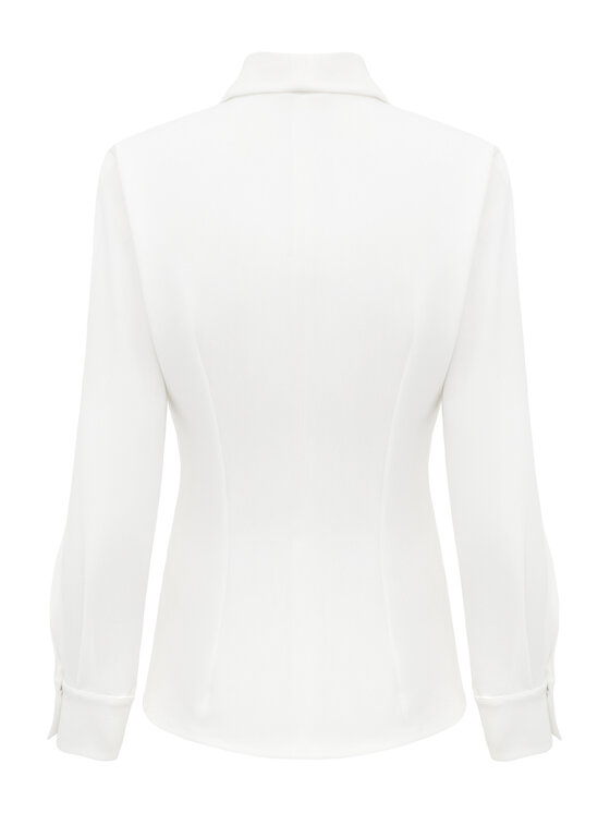 KMX KMX Marynarka 107770009 Écru Fitted Fit