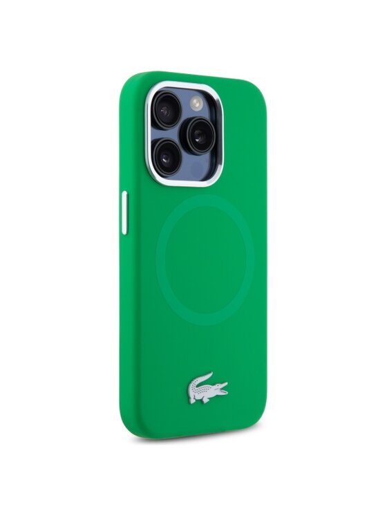Lacoste Lacoste Etui na telefon Apple iPhone 15 Pro Zielony