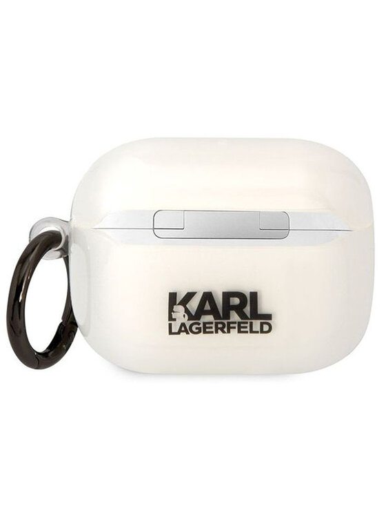 KARL LAGERFELD KARL LAGERFELD Etui na słuchawki AirPods Pro Przezroczysty