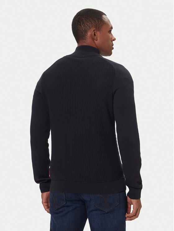 JOOP! Jeans JOOP! Jeans Kardigan Olegor 30048178 Granatowy Modern Fit