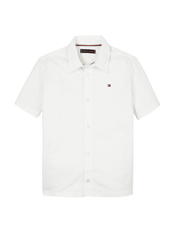 Tommy Hilfiger Tommy Hilfiger Srajca KB0KB09554 S Bela Regular Fit