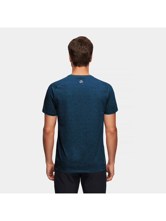 Alpinus Alpinus T-Shirt Dirfi Granatowy Regular Fit
