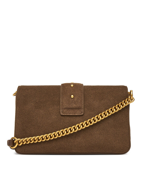 PINKO PINKO Сумка Love One Mini Slouchy Fl PE 25 PLTT 104340 A2CC Коричневий