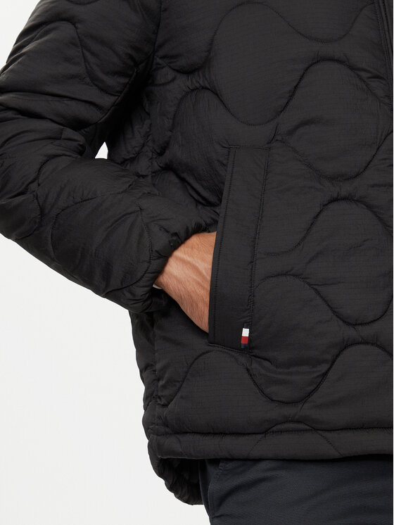 Tommy Hilfiger Tommy Hilfiger Kurtka przejściowa MW0MW36585 Czarny Regular Fit
