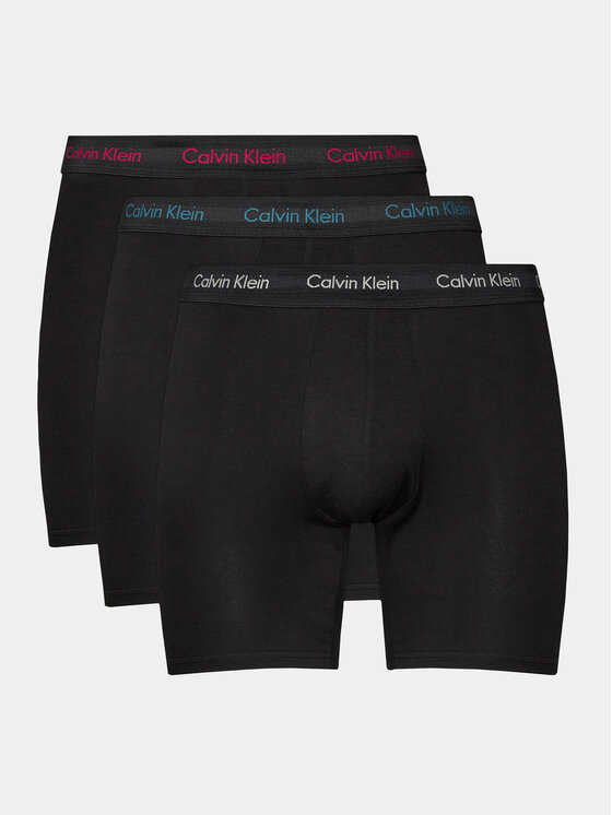Calvin Klein Underwear Calvin Klein Underwear Súprava 3 kusov boxeriek 000NB1770A Čierna