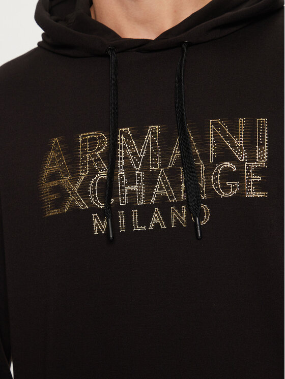 Armani Exchange Armani Exchange Pulóver XM000332 AF12269 UC001 Fekete Regular Fit