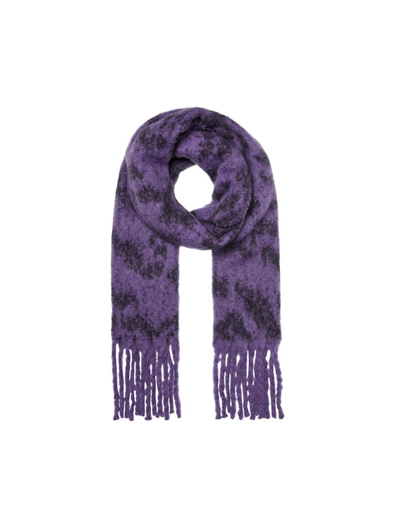 Ensemble écharpe & bonnet violet – MoonGraffiti