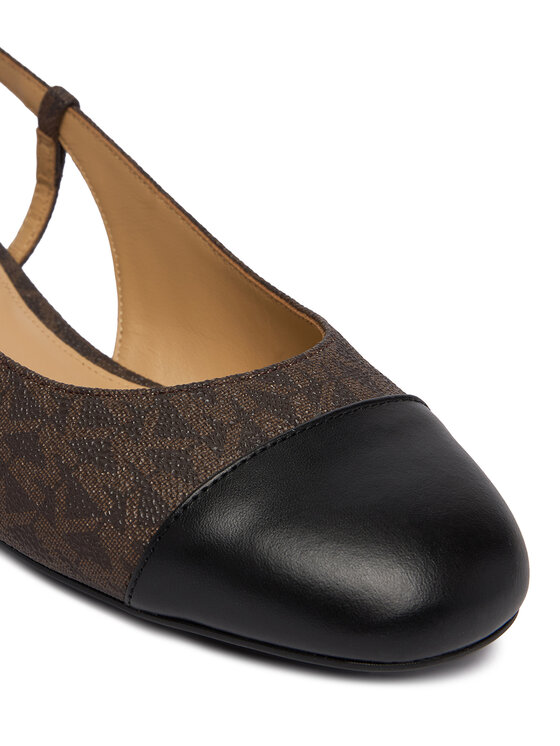 MICHAEL Michael Kors MICHAEL Michael Kors Baleríny Perla Flex Sling Fat 40T5PLFS1B Hnědá