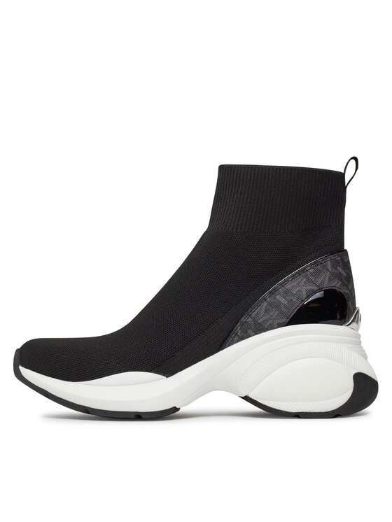 MICHAEL Michael Kors MICHAEL Michael Kors Sneakersy Zuma Bootie 43H3ZUFE5D Černá