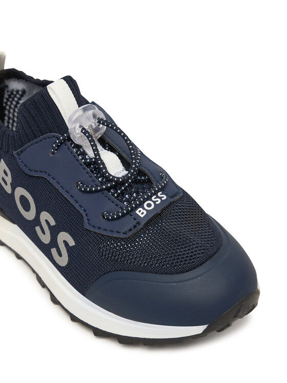BOSS BOSS Sneakersy J52583 S Tmavomodrá