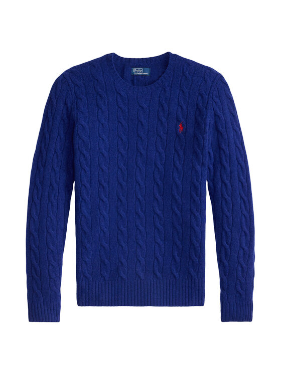 Polo Ralph Lauren Polo Ralph Lauren Pulover 211971865012 Bleumarin Slim Fit