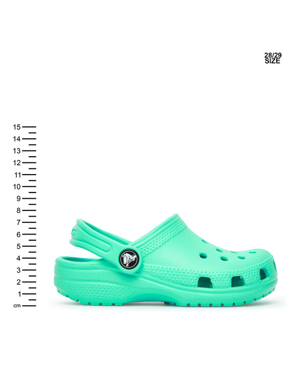 Crocs Crocs Pantoletten Classic Clog K 206991 Grün