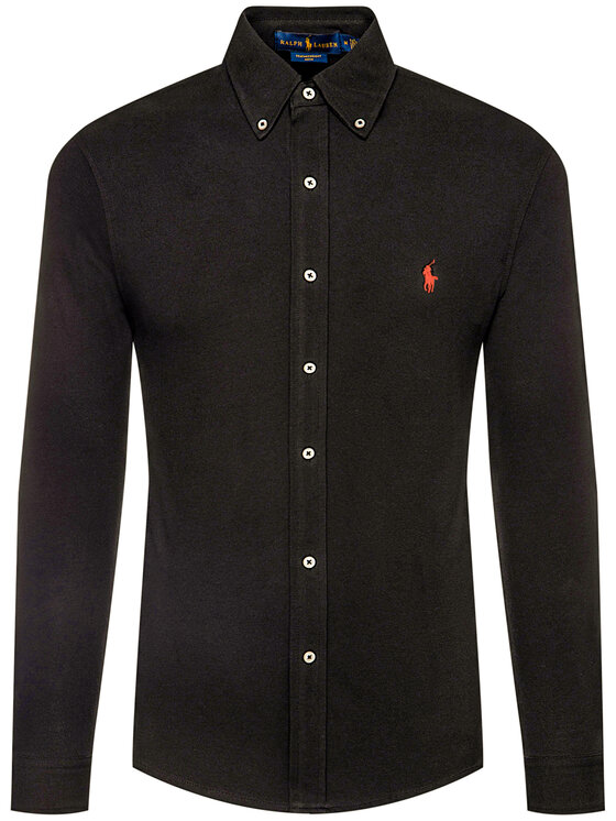 Polo Ralph Lauren Polo Ralph Lauren Сорочка Bsr 710772288 Чорний Slim Fit
