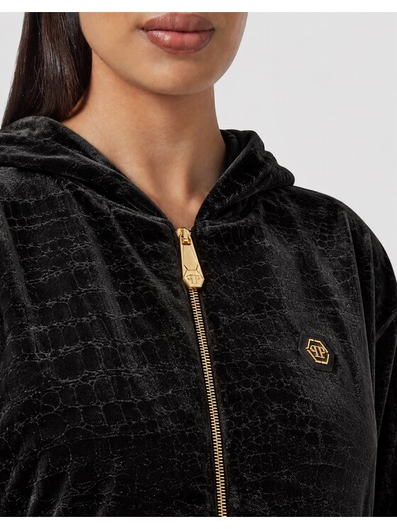 PHILIPP PLEIN PHILIPP PLEIN Felpa 32184 Nero Regular Fit