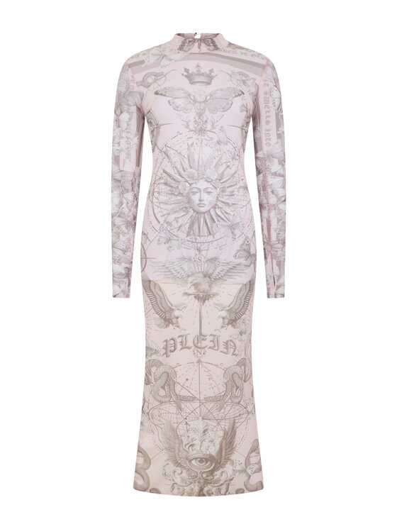PHILIPP PLEIN PHILIPP PLEIN Sukienka wieczorowa 29032 Różowy