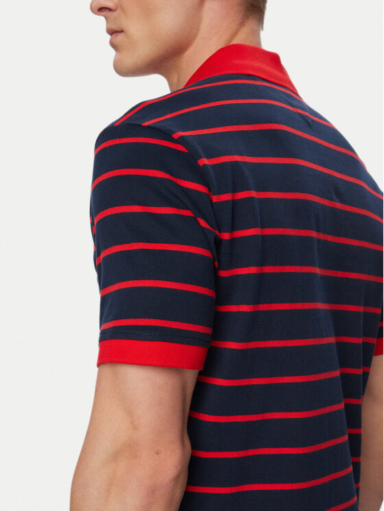 Tommy Jeans Tommy Jeans Tricou polo DM0DM22708 Bleumarin Regular Fit