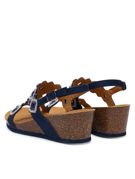 Scholl Scholl Босоніжки Tulum T-Bar MF00689 Cиній