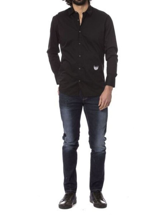 John Richmond John Richmond Camicia Camicia da uomo John Richmond Nero Regular Fit