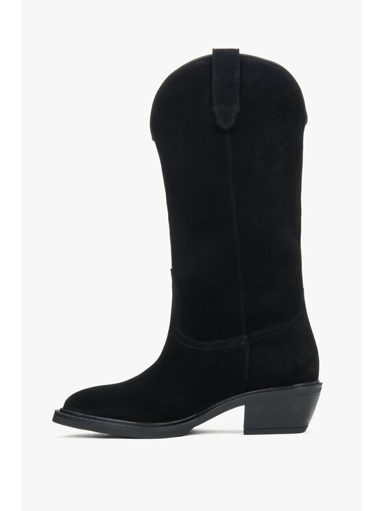 Estro Estro Καουμπόικες Μπότες & Μποτάκια ER00118119 Μαύρο