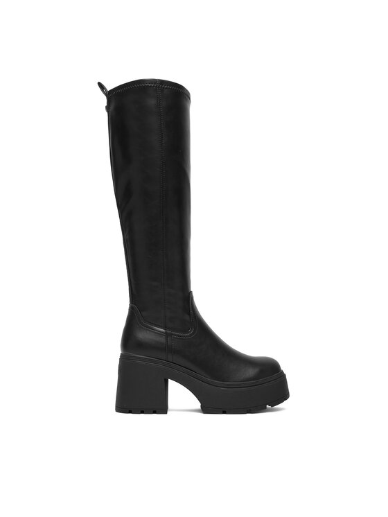 Buffalo Buffalo Kozačky Mila Hi Boot 1220084 Černá