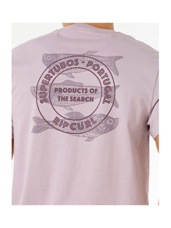 Rip Curl Rip Curl T-Shirt Desti Animals Tee Fioletowy Standard Fit