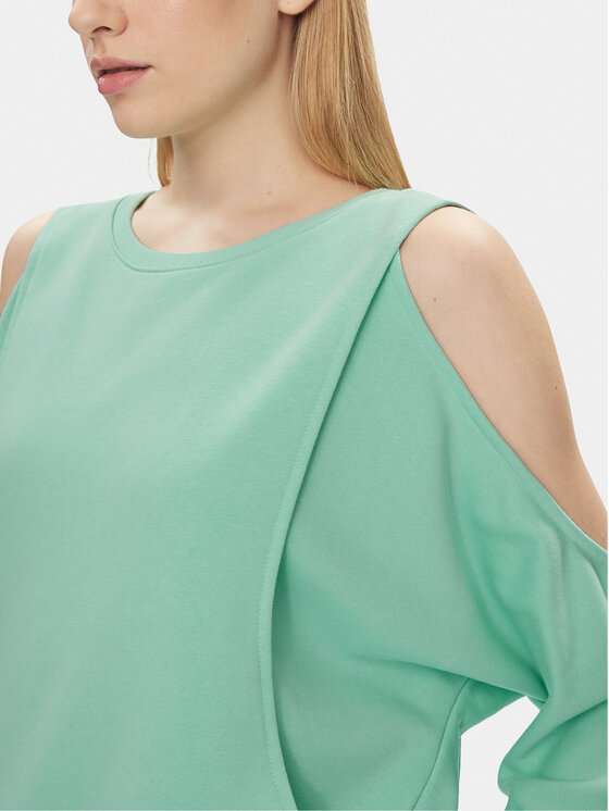 Liu Jo Liu Jo Bluză MA4385 F0873 Verde Regular Fit