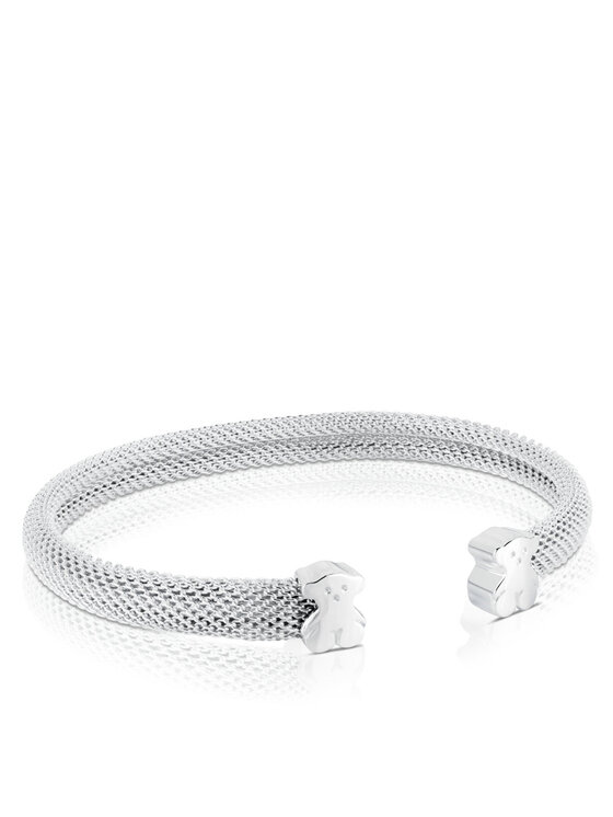 TOUS TOUS Zapestnica Mesh 1003962170 Srebrna