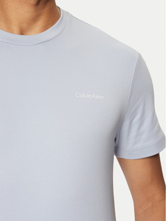 Calvin Klein Calvin Klein Tricou Micro Logo K10K109894 Albastru Regular Fit