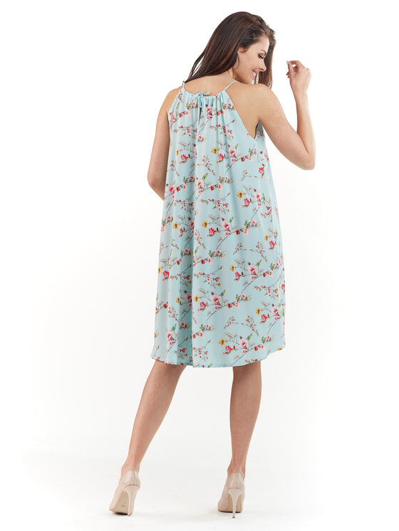 Infinite You Infinite You Sukienka letnia M175 Niebieski Basic Fit