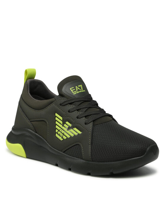 EA7 Emporio Armani EA7 Emporio Armani Sneakersy X8X056 XCC56 Q211 Zelená