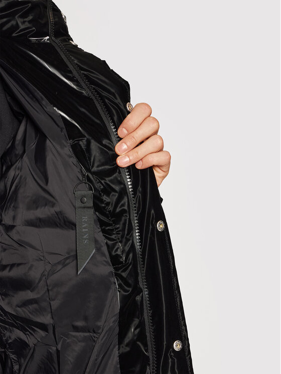 Rains Rains Зимно яке Unisex Puffer 1536 Черен Regular Fit
