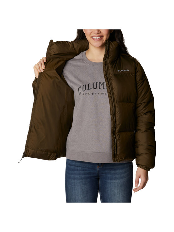 Columbia Columbia Kurtka outdoor Columbia Puffect Jacket Zielony Regular Fit