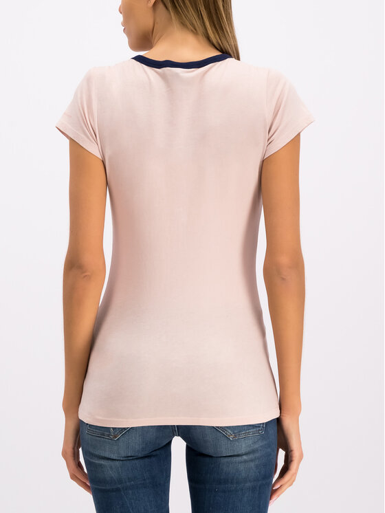 G-Star Raw G-Star Raw Póló D14704-4107-7176 Rózsaszín Slim Fit