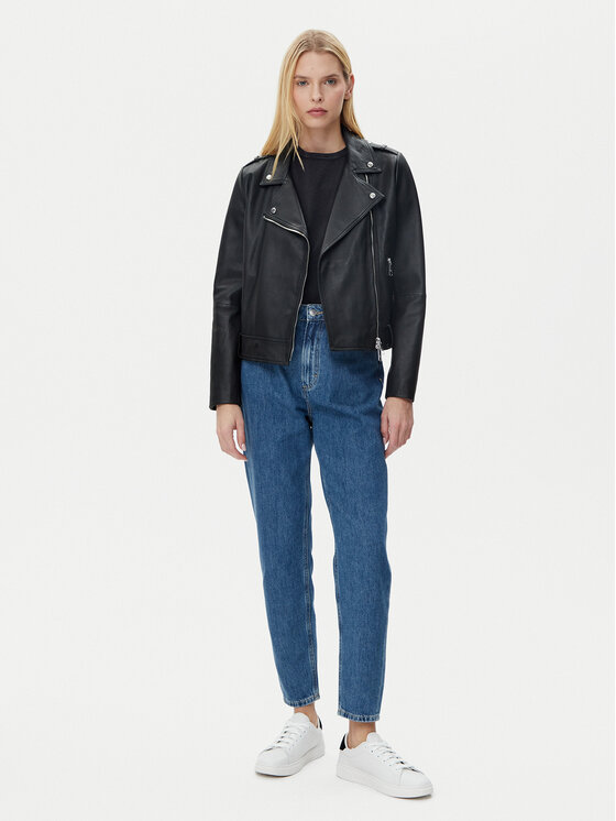 BOSS BOSS Дънки Ruth 50529972 Син Mom Fit