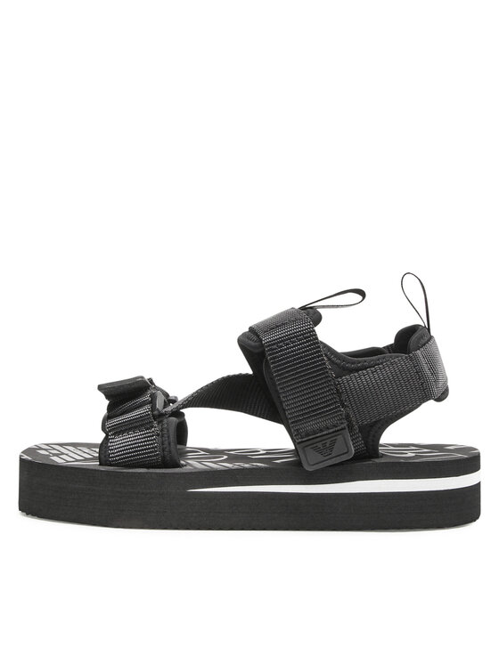 Emporio Armani Sandały X4P113 XN170 K001 Czarny | Modivo.pl