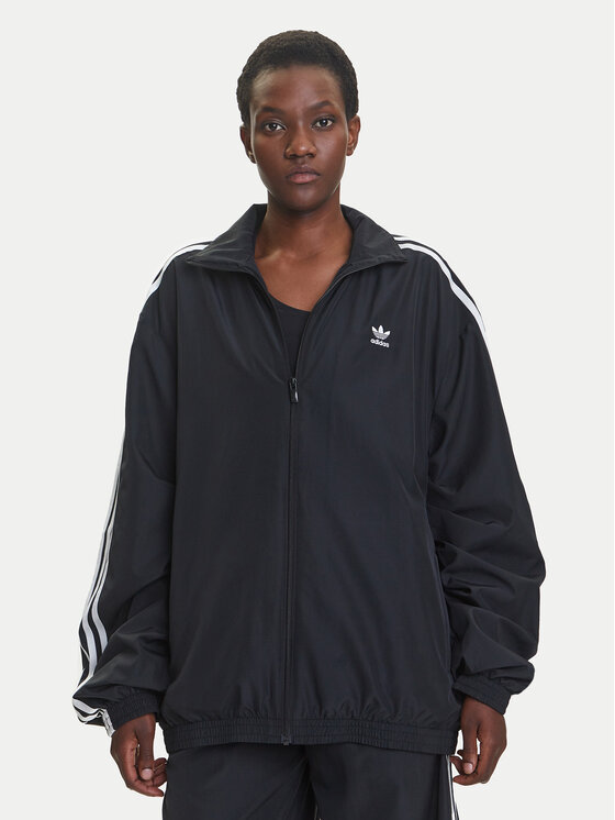 adidas adidas Mikina Adilenium Season 3 JD3392 Černá Oversize