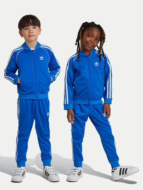 adidas adidas Trening adicolor SST IY4008 Albastru Regular Fit
