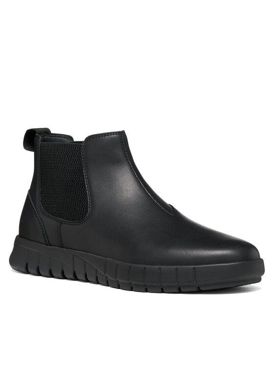 Geox Geox Ghete Jodhpur U Flextride U66MYA 0009B C9999 Negru