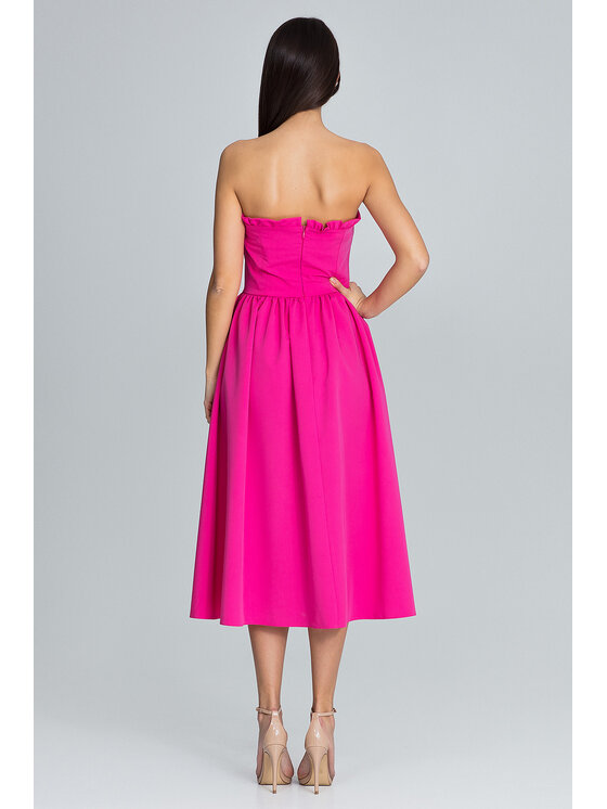 FIGL FIGLFIGL Vestito M602 Rosa Regular Fit