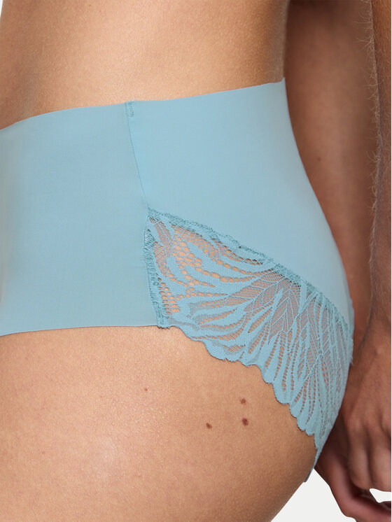 Triumph Triumph Klassischer Damenslip mit hoher Taille Pretty 10222227 Himmelblau