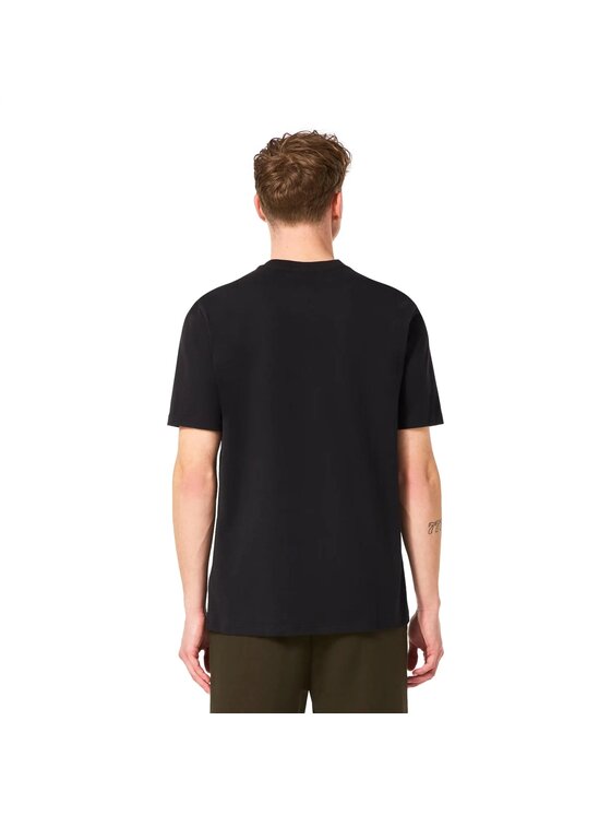 Oakley Oakley T-Shirt FOA404837 Czarny Regular Fit