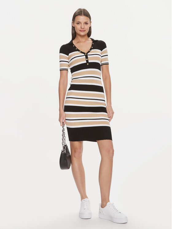 Guess Guess Vsakodnevna obleka Maia W4RK66 Z2Y72 Pisana Slim Fit