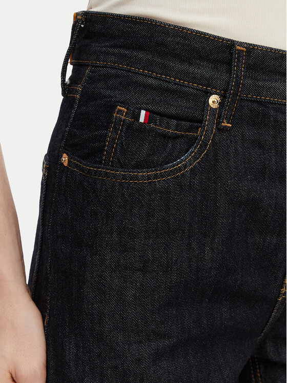 Tommy Hilfiger Tommy Hilfiger Jeans WW0WW50966 Dunkelblau Taper Fit