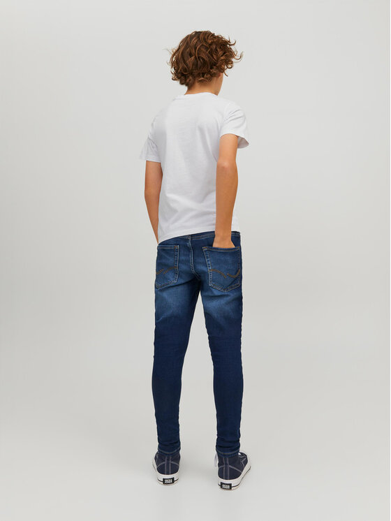 Jack & Jones Junior Jack & Jones Junior T-Shirt Basic 12158433 Λευκό Regular Fit