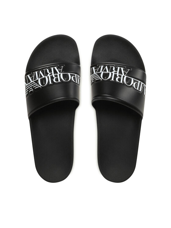 Emporio Armani Emporio Armani Šľapky XVPS02 XN126 00002 Čierna