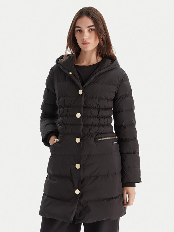 Armani Exchange Armani Exchange Télikabát XW000652 AF15984 UC001 Fekete Regular Fit