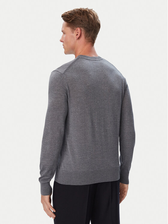 BOSS BOSS Pulover H-Melba-L 50571907 Siva Regular Fit